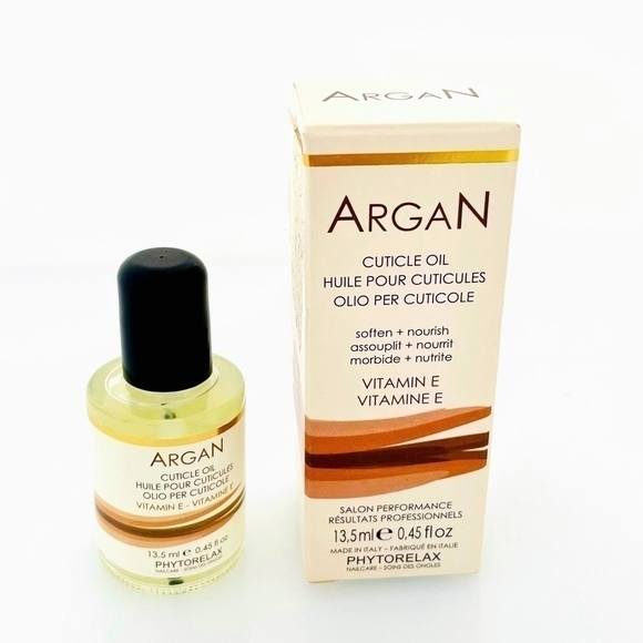 NIB PHYTORELAX Lab Professional Nourishing Argan Cuticle Oil with Vitamin E - Picture 2 of 4